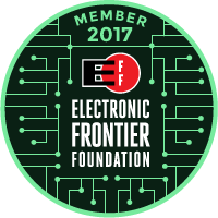 FAIREAD is a member of the Electronic Frontier Foundation